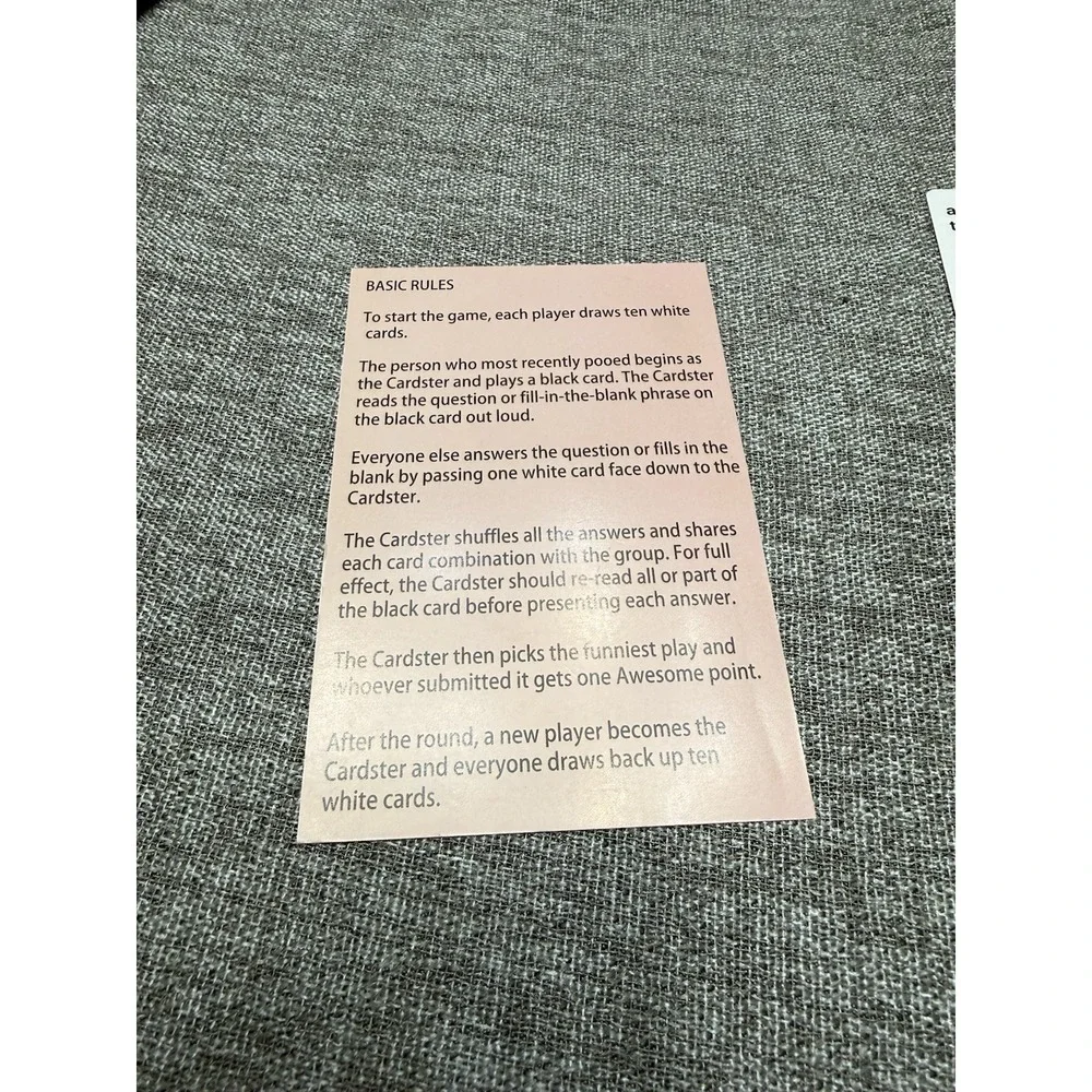 Cards Against Kardashians Girls Night Board Game Card Game